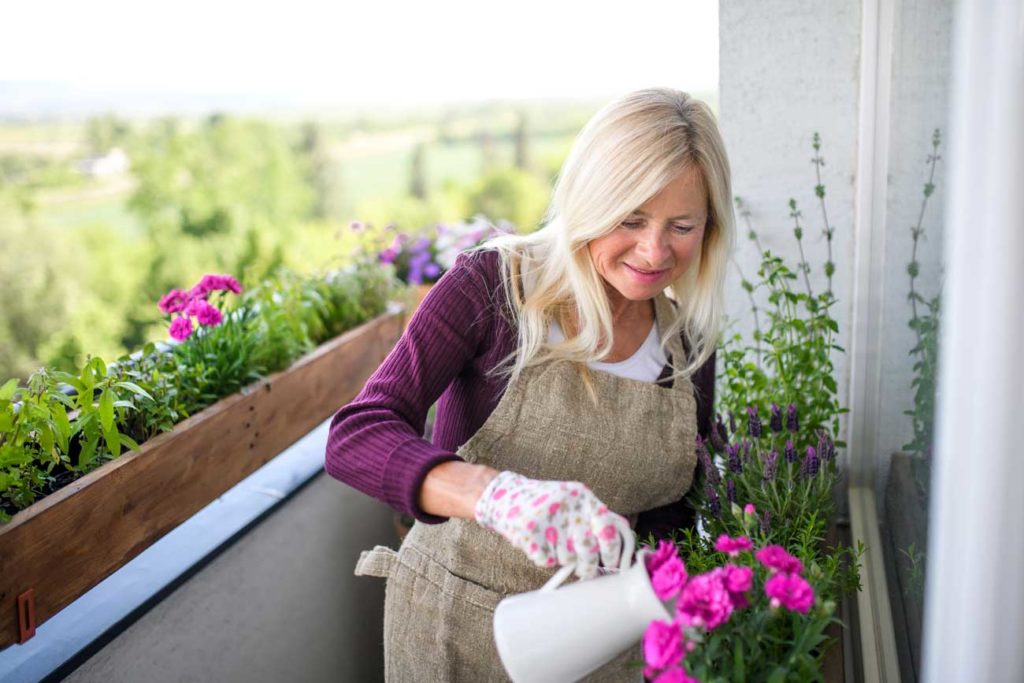 un balcon avec fleurs et fruits : comment faire ?