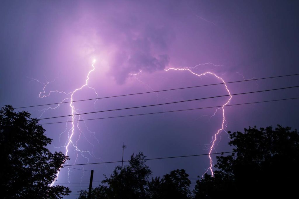 conséquences des orages sur le jardin & les plantes