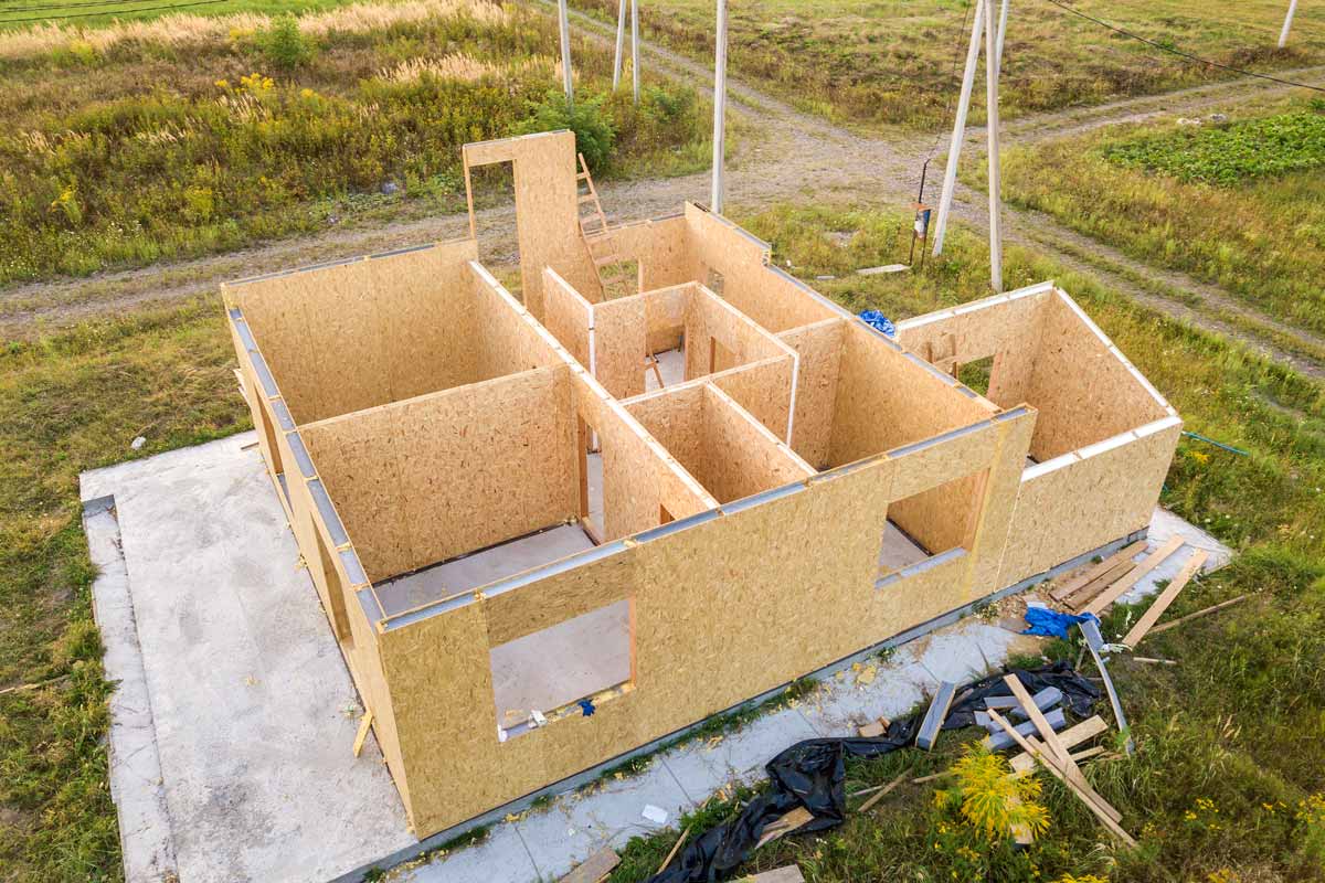 du bois pour une maison modulaire