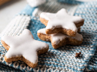 Biscuits de Noël « Etoiles à la cannelle »