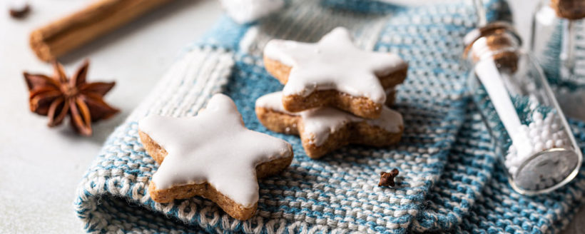 Biscuits de Noël « Etoiles à la cannelle »