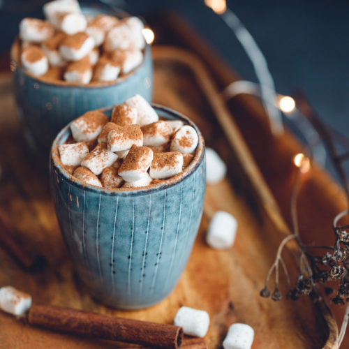 la recette ultra-simple du chocolat chaud de Noël