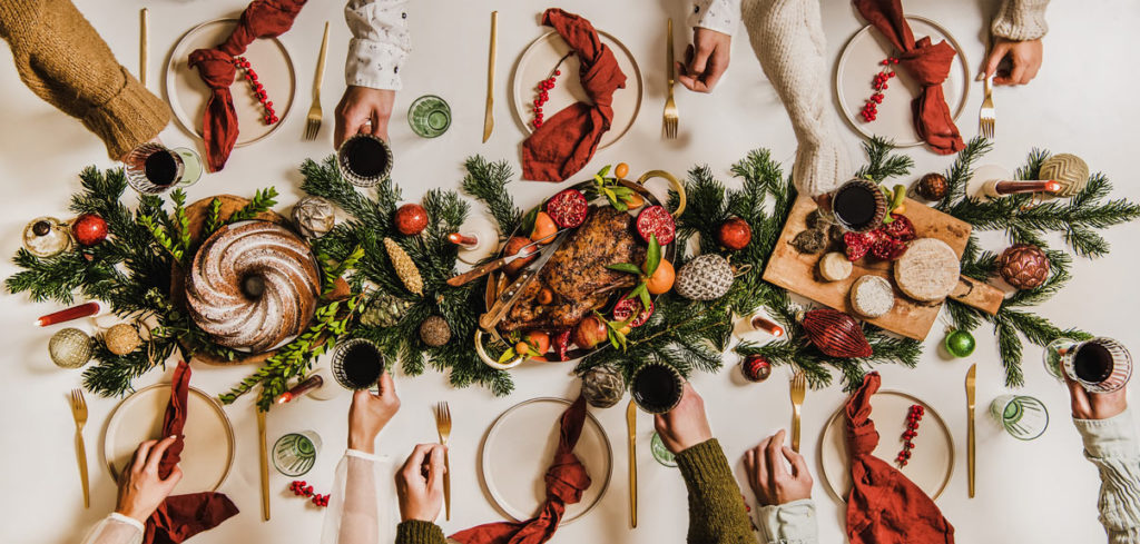 des idées de déco pas chères pour la table de noel