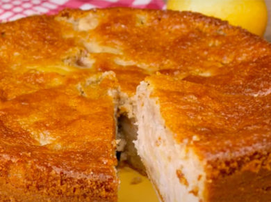 recette d'un gâteau aux poires facile