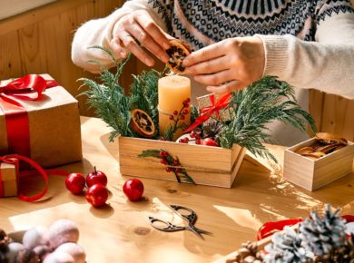 décorer votre maison pour Noël pour moins de 10€
