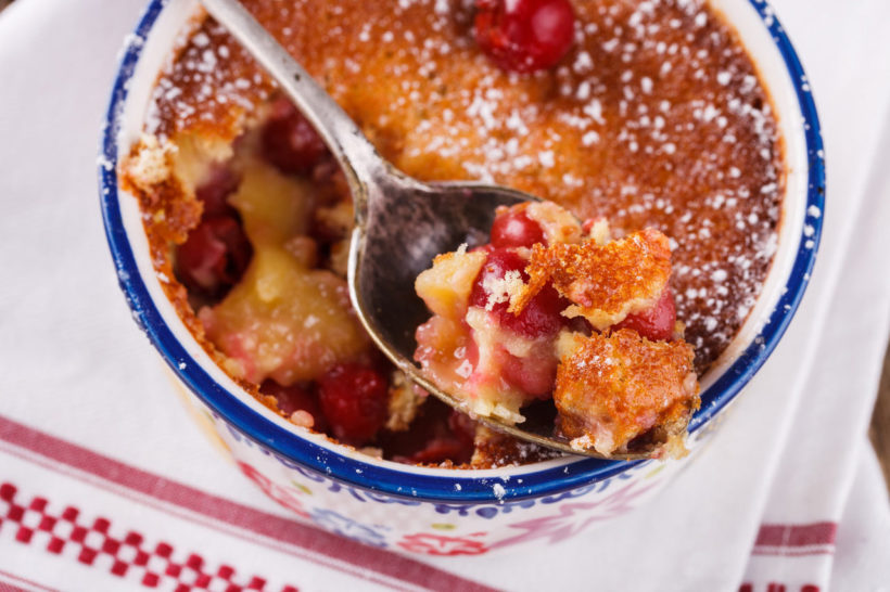 une recette facile de clafoutis aux cerises