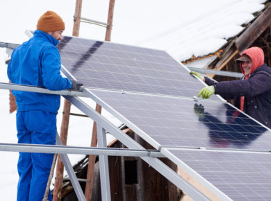 installer des batteries pour panneaux solaires