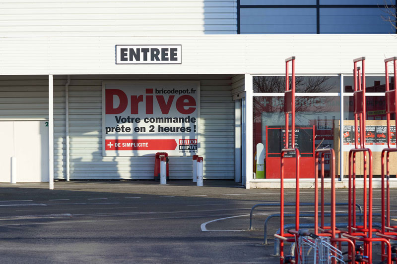 le drive chez bricodepot