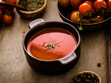 soupe à la tomate : recette simple et rapide