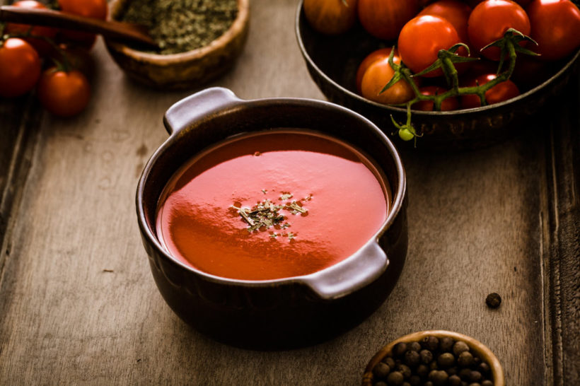 soupe à la tomate : recette simple et rapide