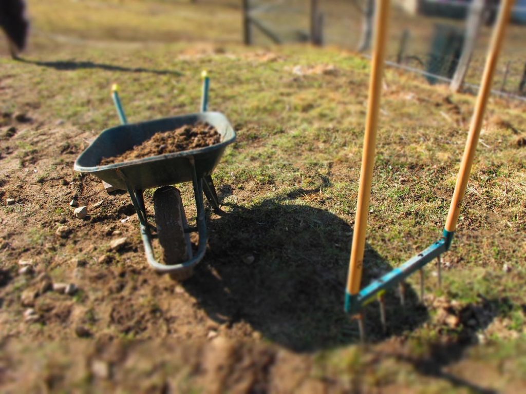 une grelinette : bien travailler dans le jardin