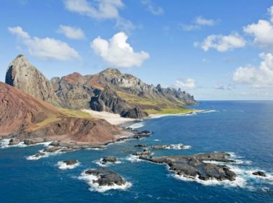 l'île volcanique de Trindade