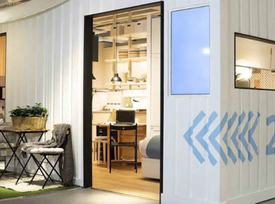 container de 25 m², baptisée Smart Living​