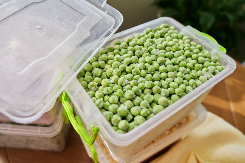 réussir la congélation des légumes du jardin