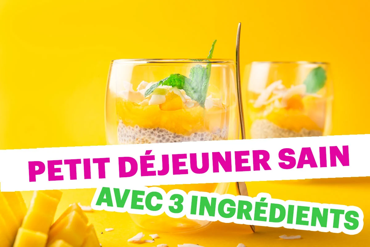 Votre petit-déjeuner hyper sain avec juste 3 ingrédients : simple et facile