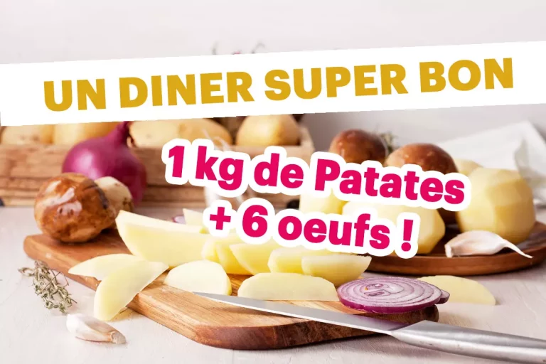 Transformez 1kg de patates et 6 œufs en un dîner parfait avec cette recette