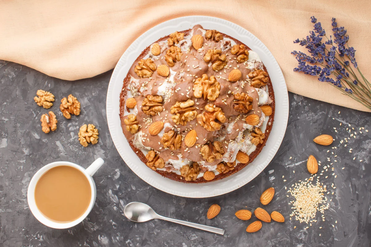 Recette d'un incroyable gâteau aux noix facile et rapide