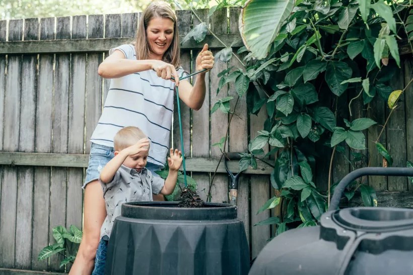 mettre fleurs au compost