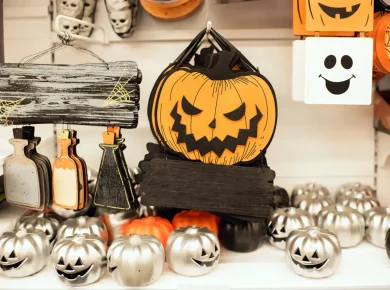 Vous avez besoin d'une décoration d'Halloween de dernière minute ? Cliquez ici !