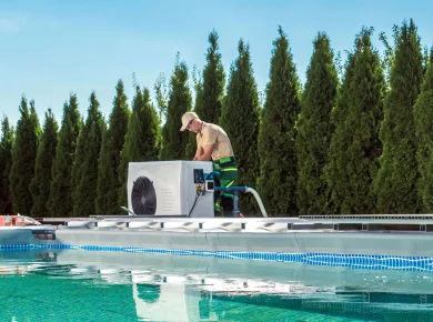 Comment entretenir la pompe à chaleur de votre piscine en début d'hivernage ?