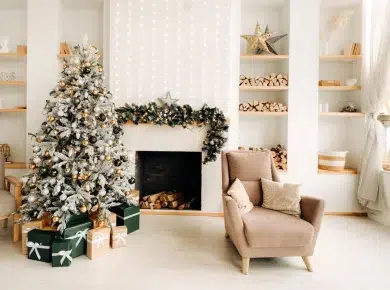 Découvrez l'endroit idéal pour votre sapin de Noël à la maison