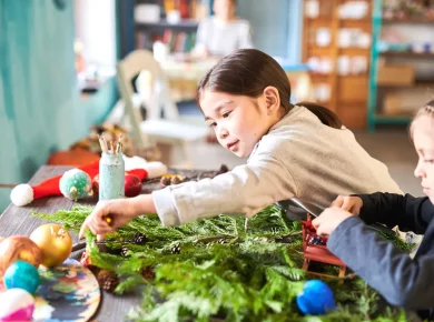 5 Idées DIY et pas chers pour décorer votre jardin avec vos enfants à Noël