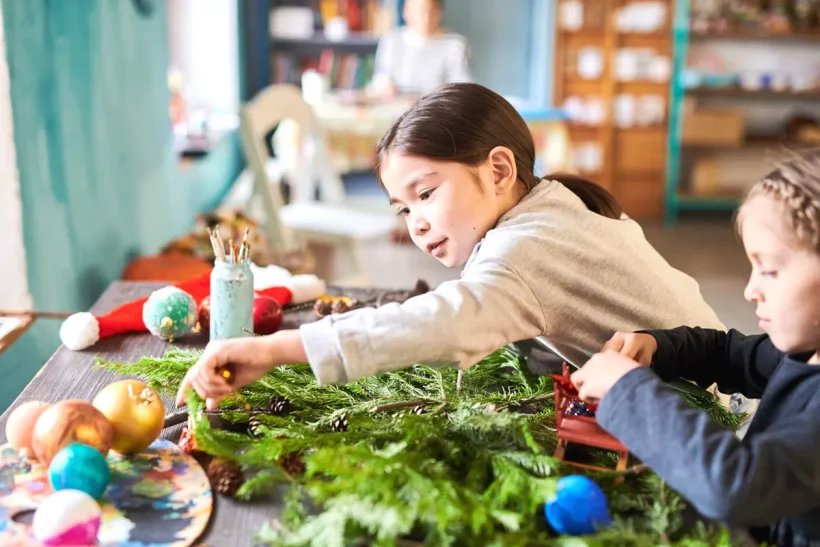 5 Idées DIY et pas chers pour décorer votre jardin avec vos enfants à Noël