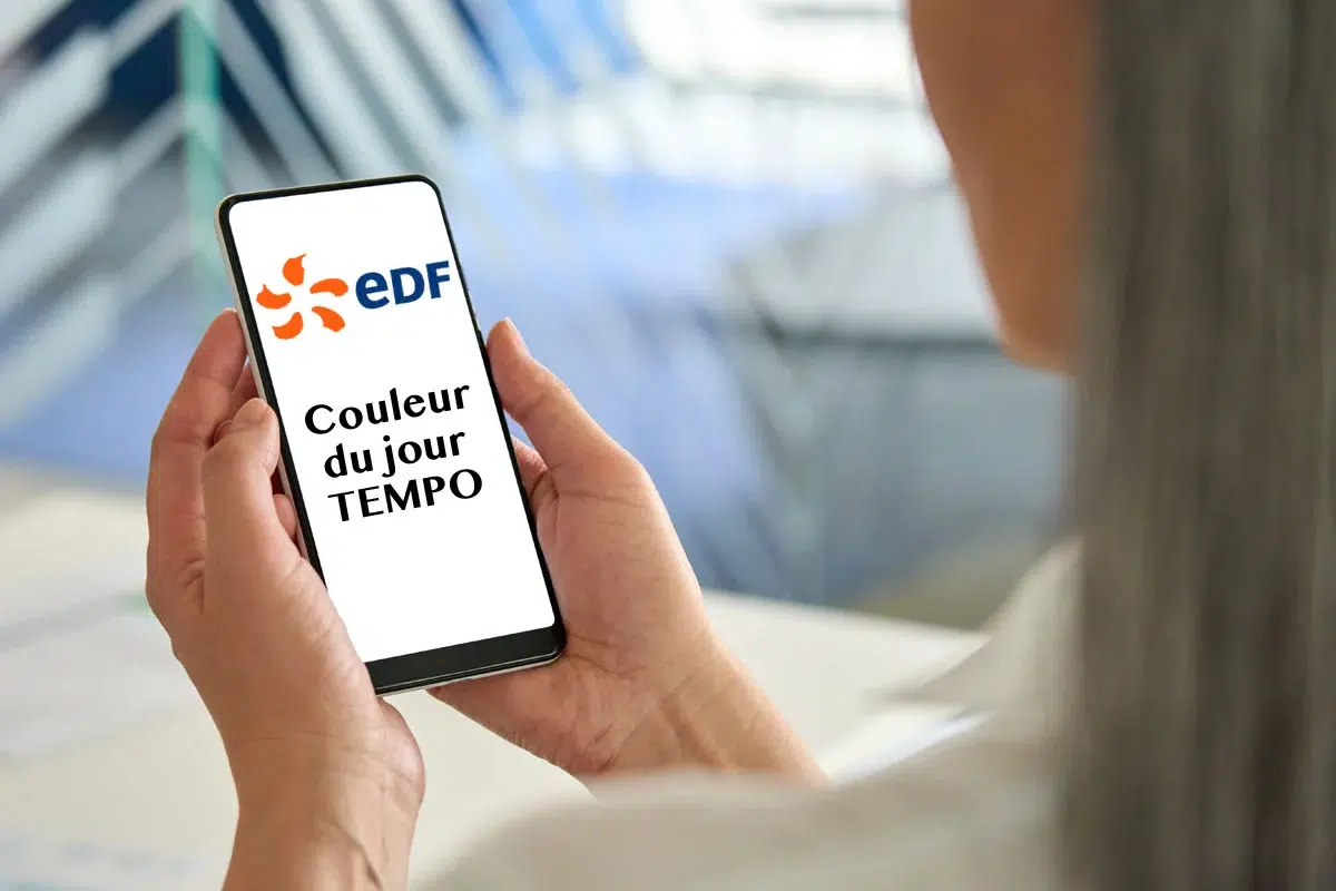 Couleur et tarif du jour Offre EDF Tempo