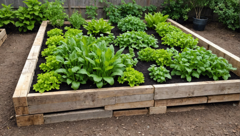 découvrez la méthode infaillible pour créer un incroyable carré potager surélevé en utilisant seulement une palette. économique et écologique, cette astuce vous permettra de cultiver vos légumes facilement.