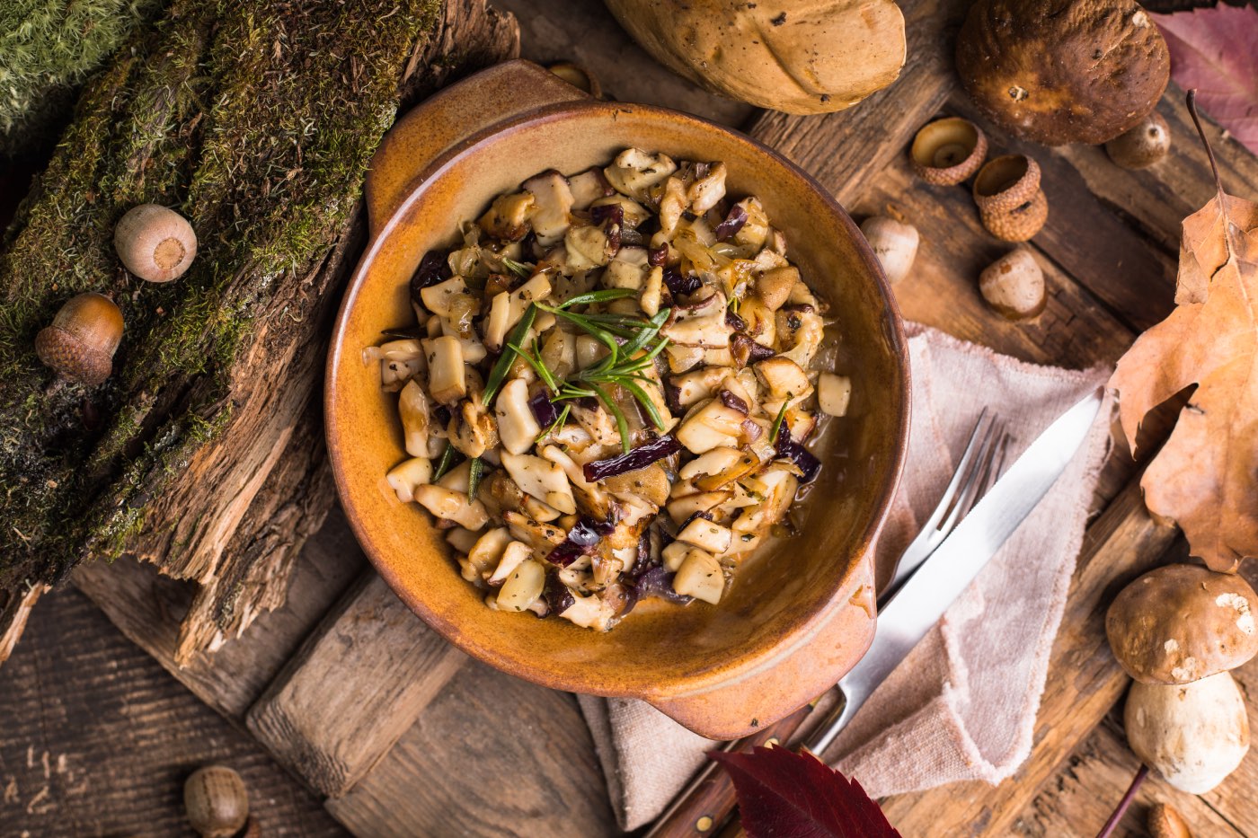 ? Poêlée minute potimarron et champignons : un dîner express d'automne [15min]