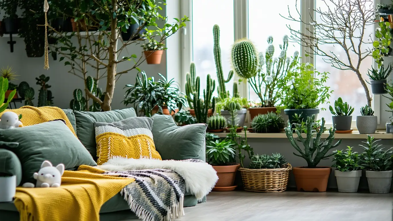 Créer un jardin d’intérieur en hiver : plantes, astuces et inspirations