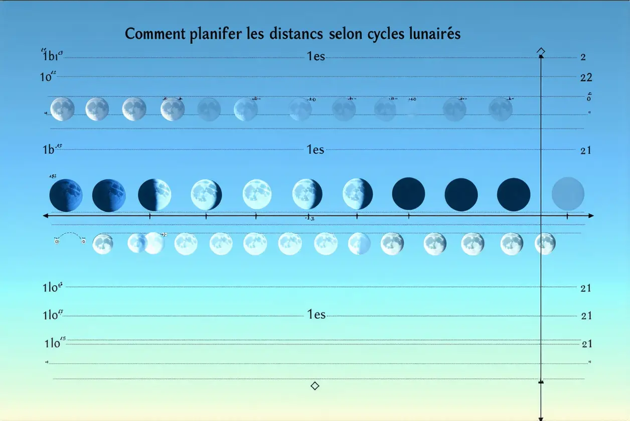 Comment planifier les distances selon les cycles lunaires
