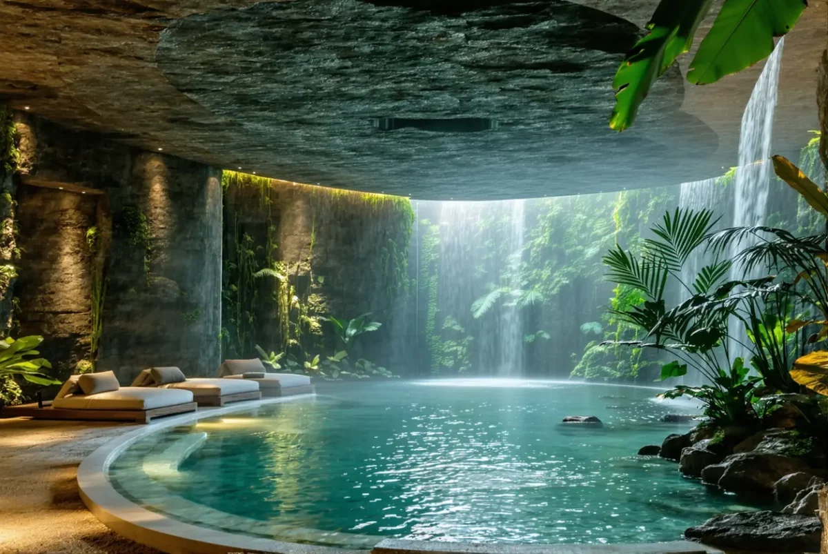 Le spa immersif : quand la nature devient le décor principal