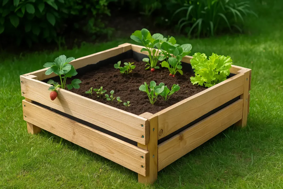 Bois de palette : fabriquer un mini potager pour vos enfants