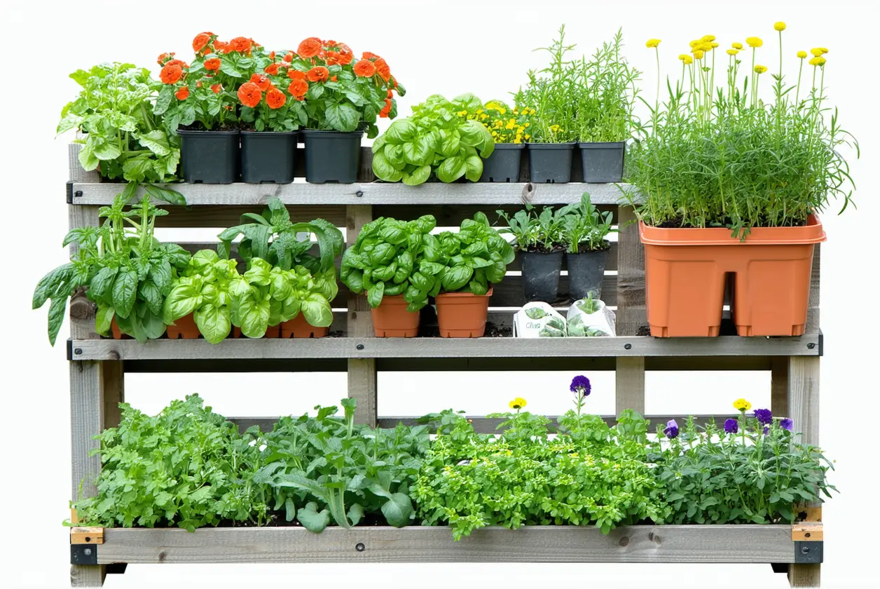 Optimiser un petit potager urbain : astuces de disposition verticale