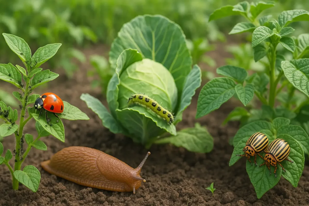 5 nuisibles du potager à connaitre (+5 solutions naturelles pour les éloigner)