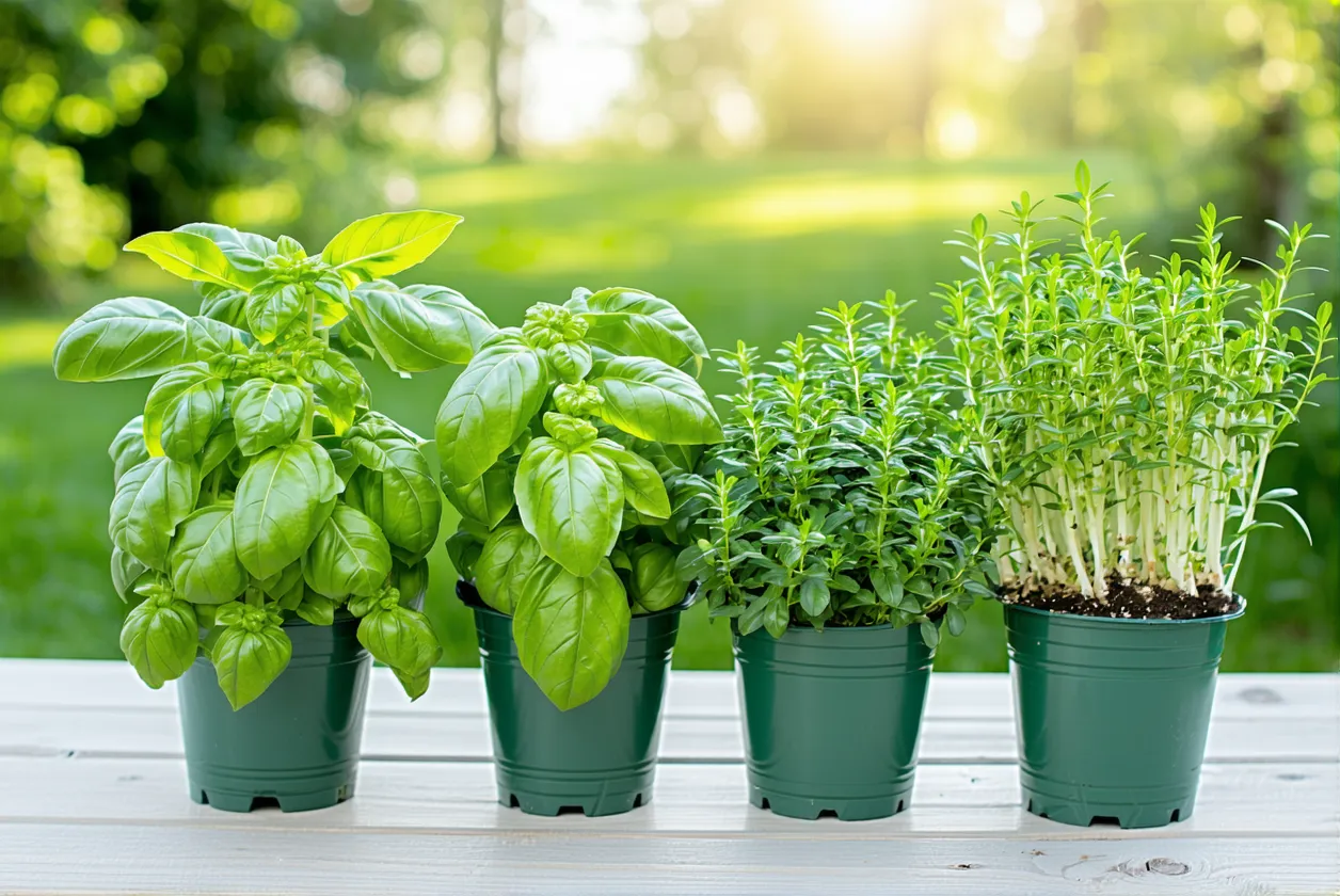Basilic et herbes aromatiques : plantation et entretien en juin au potager