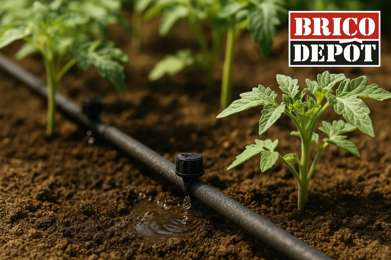 Ce système d’arrosage à 15€ de Brico Dépôt qui sauve votre potager pendant la canicule