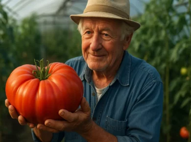 Il pensait récolter une simple tomate… Ce que ce retraité breton a découvert dans son potager a choqué tout le village  !