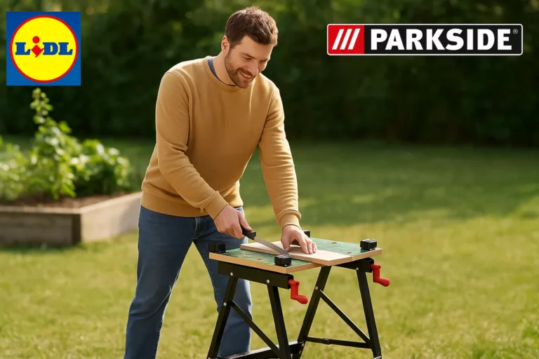 Lidl vend cet établi multifonction PARKSIDE à 15,99 € : une vraie pépite pour les bricoleurs !