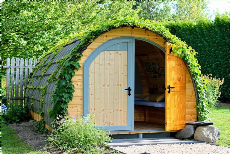 Abris de jardin bioclimatiques : concevoir un mini-refuge naturel contre le froid