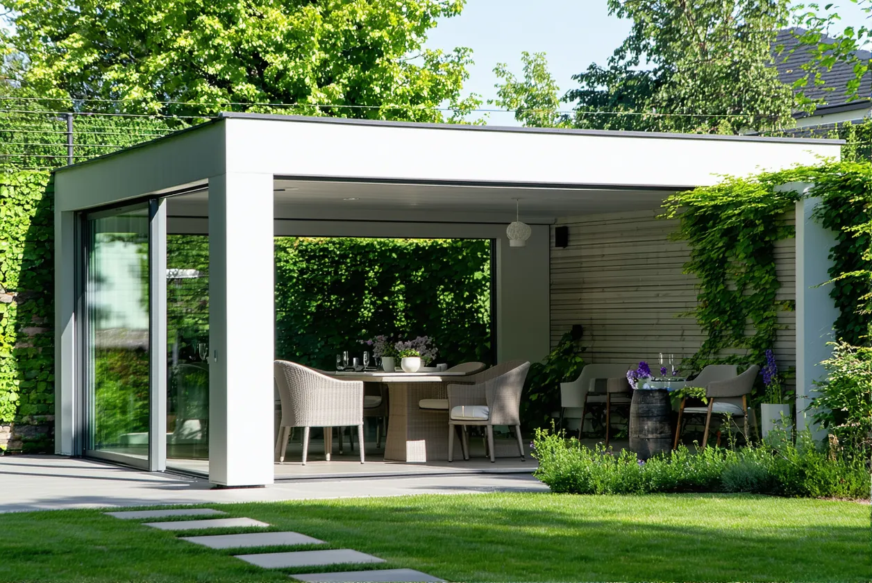 Abris de jardin intelligents : domotique & capteurs pour climat rigoureux