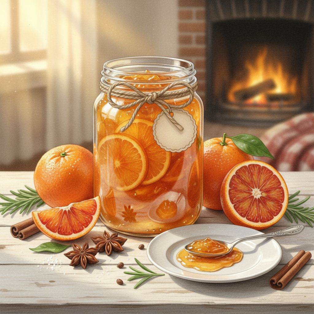 Confiture d’orange maison : la douceur de l’hiver fait maison