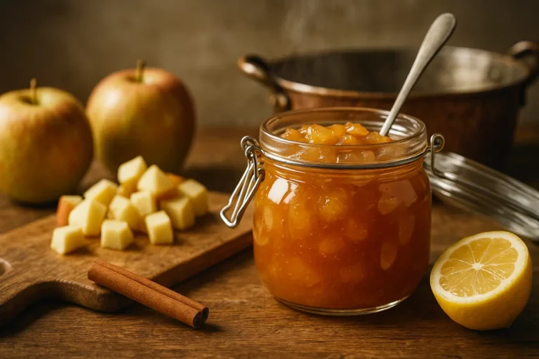 Confiture de pommes du jardin : la recette simple & sûre