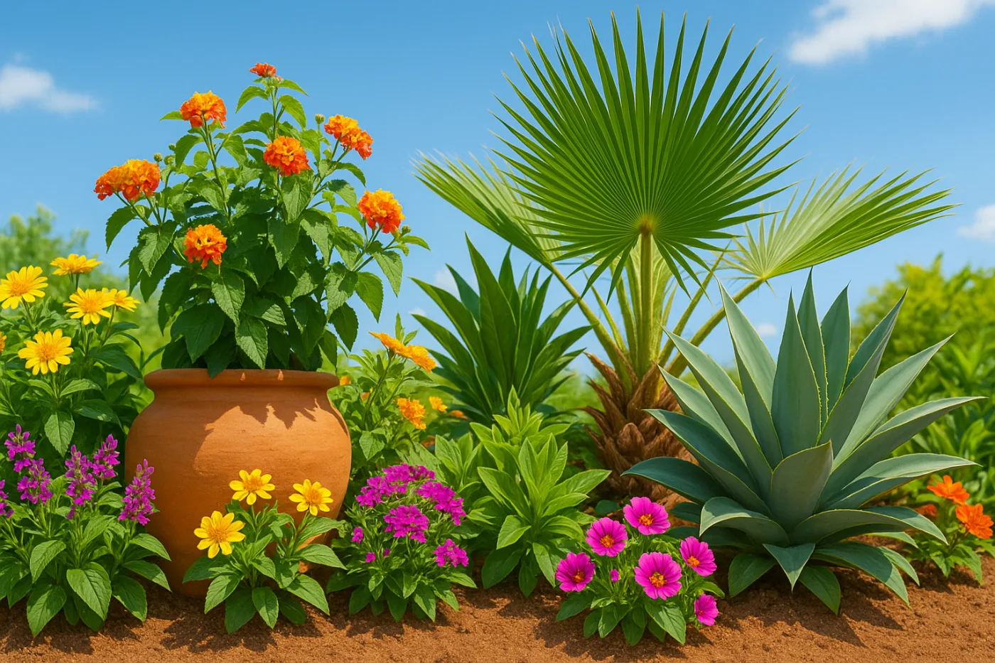 Plantas perfeitas para o verão brasileiro: como montar um jardim que aguenta sol forte e calor
