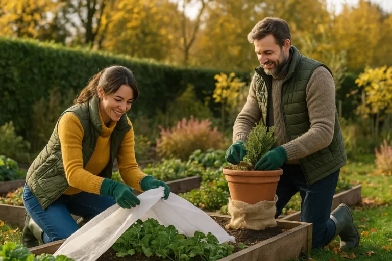 Avant les gelées : comment bien protéger vos plantes pour l’hiver