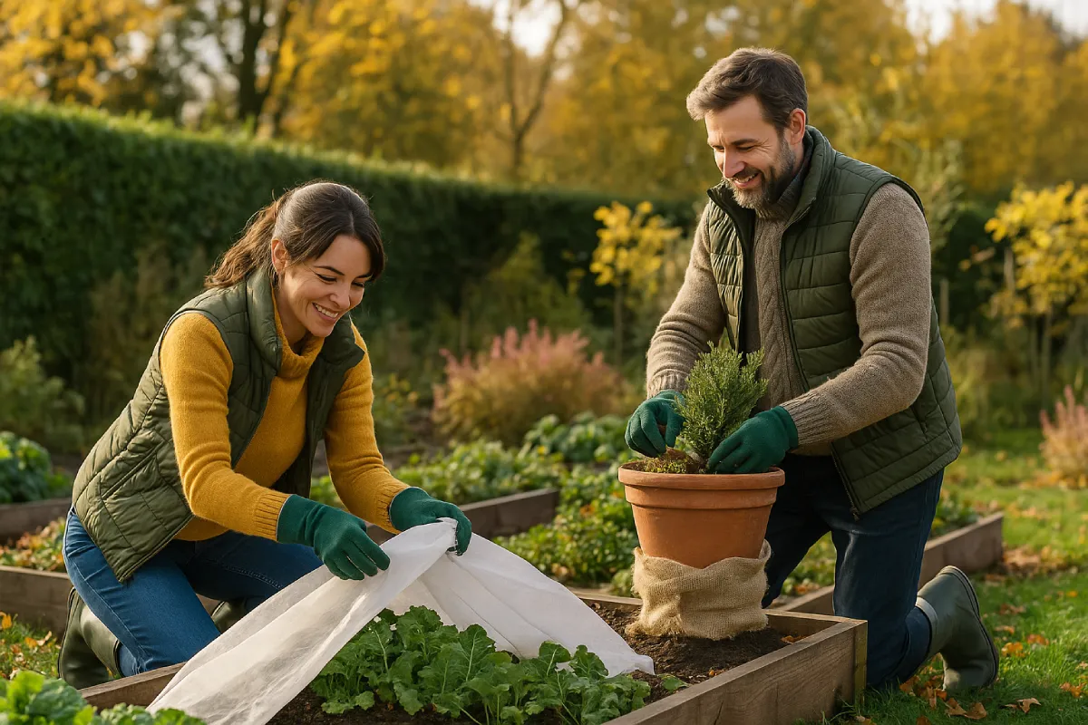 Avant les gelées : comment bien protéger vos plantes pour l’hiver