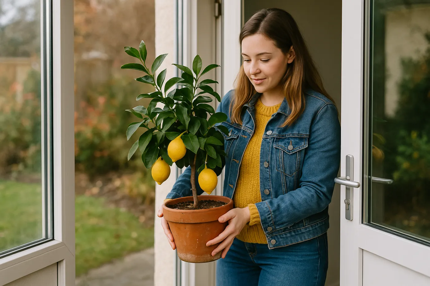 Plantes en pot, agrumes & co : qui rentrer d’urgence avant le gel au jardin ?