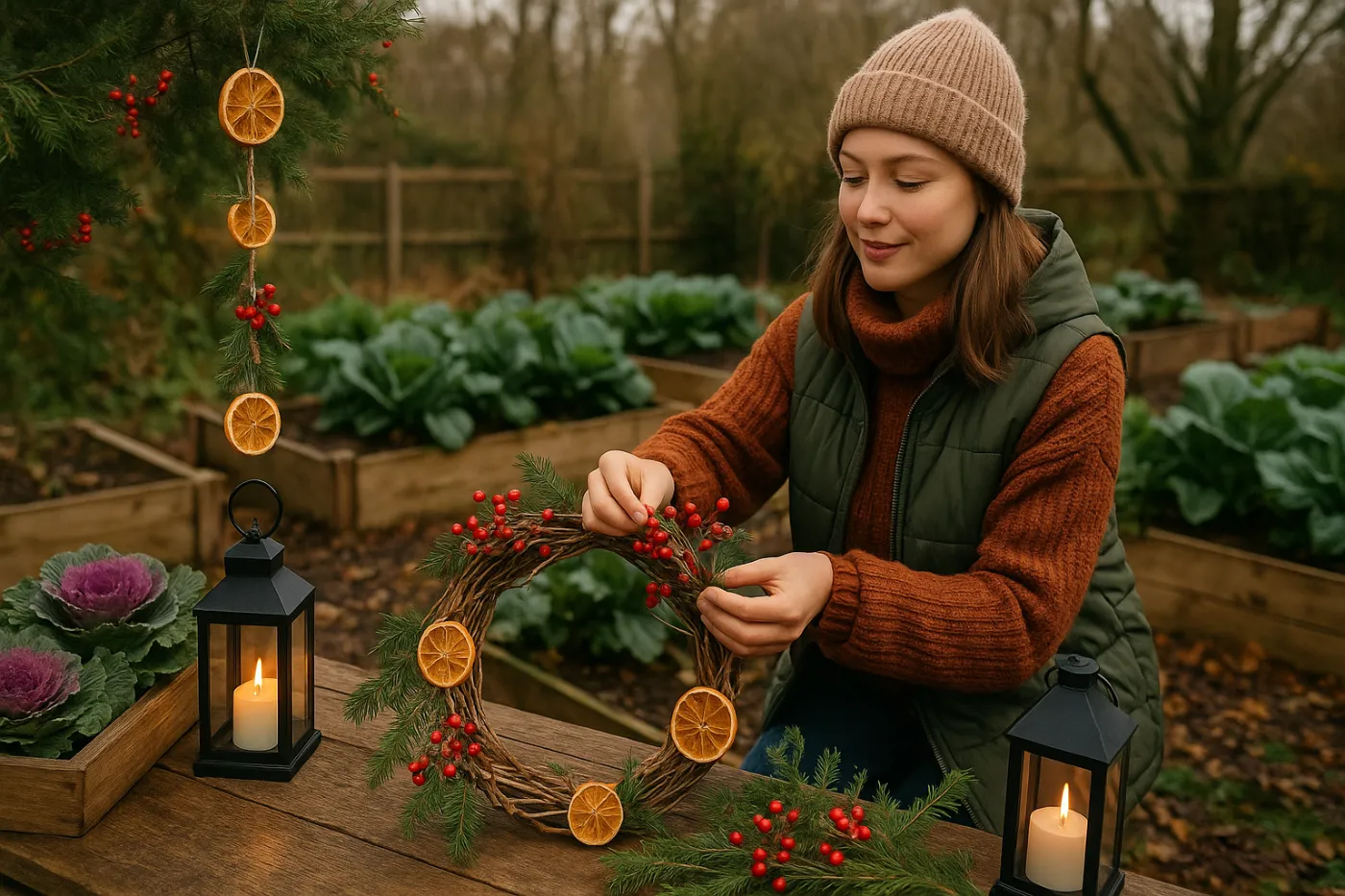 Jardin d’hiver cosy