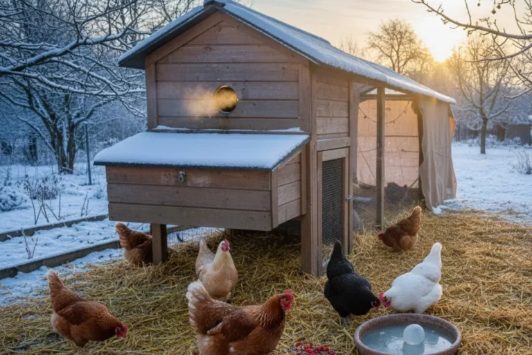 Protéger ses poules du froid : L'erreur à ne JAMAIS faire pour les préparer à l'hiver !